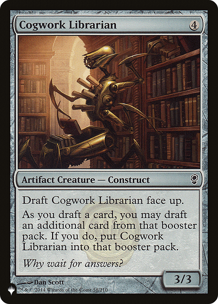 Cogwork Librarian [The List] MTG Single Magic: The Gathering  | Multizone: Comics And Games