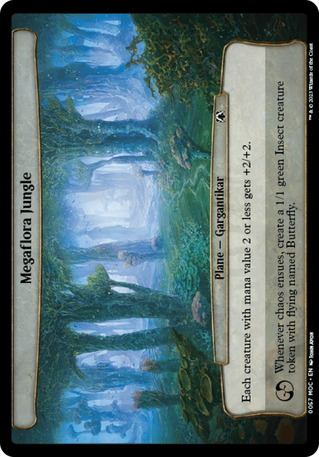 Megaflora Jungle [March of the Machine Commander] MTG Single Magic: The Gathering  | Multizone: Comics And Games