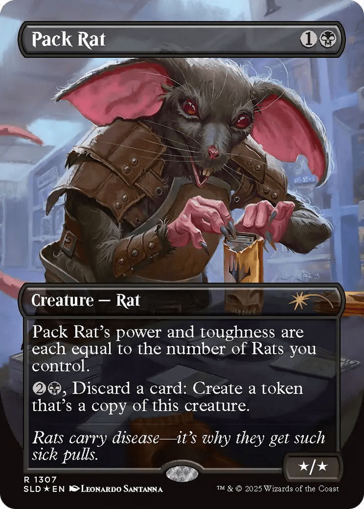 Pack Rat (1307) [Secret Lair Drop Series] MTG Single Magic: The Gathering  | Multizone: Comics And Games
