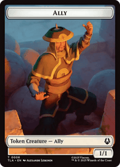 Ally (0006) // Soldier (0002) Double-Sided Token [Avatar: The Last Airbender Tokens] MTG Single Magic: The Gathering  | Multizone: Comics And Games