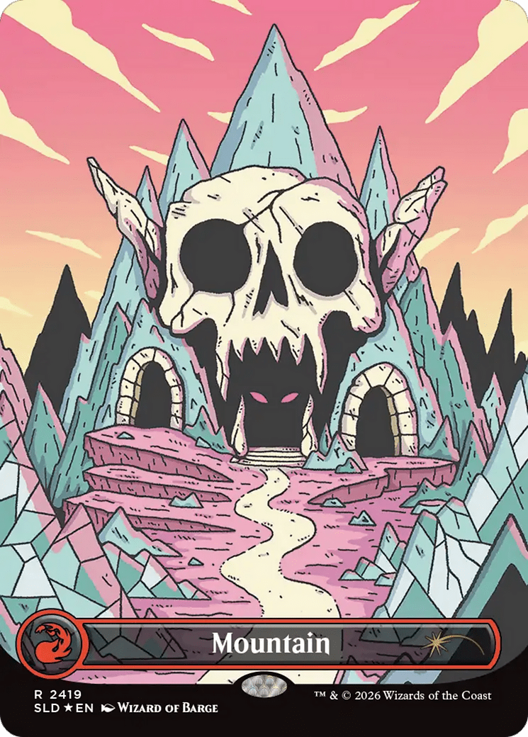 Mountain (2419) [Secret Lair Drop Series] MTG Single Magic: The Gathering  | Multizone: Comics And Games