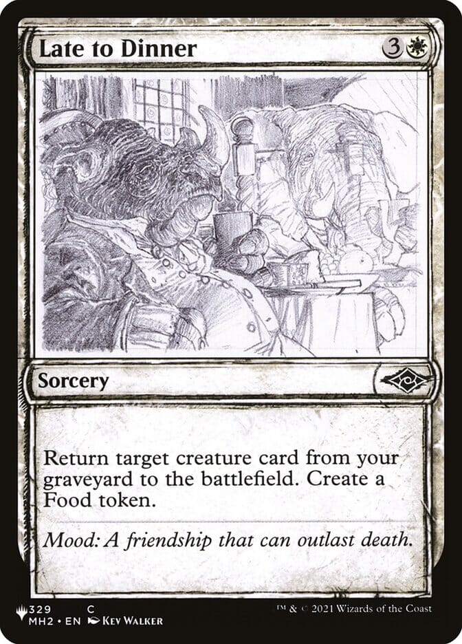 Late to Dinner [The List] MTG Single Magic: The Gathering  | Multizone: Comics And Games