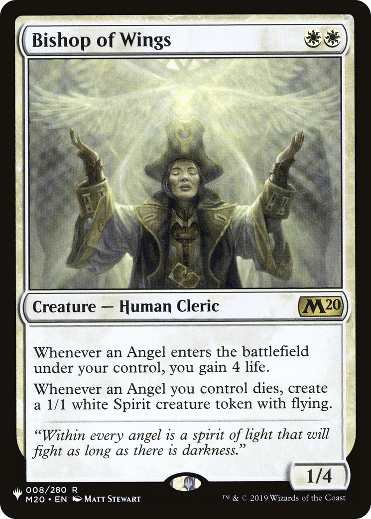 Bishop of Wings [Secret Lair: Angels] MTG Single Magic: The Gathering  | Multizone: Comics And Games