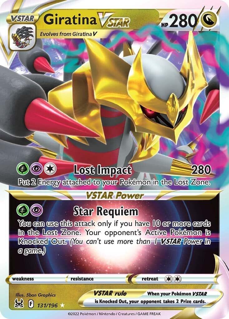 Giratina VSTAR (131/196) (Jumbo Card) [Sword & Shield: Lost Origin] Pokemon Single Pokémon  | Multizone: Comics And Games