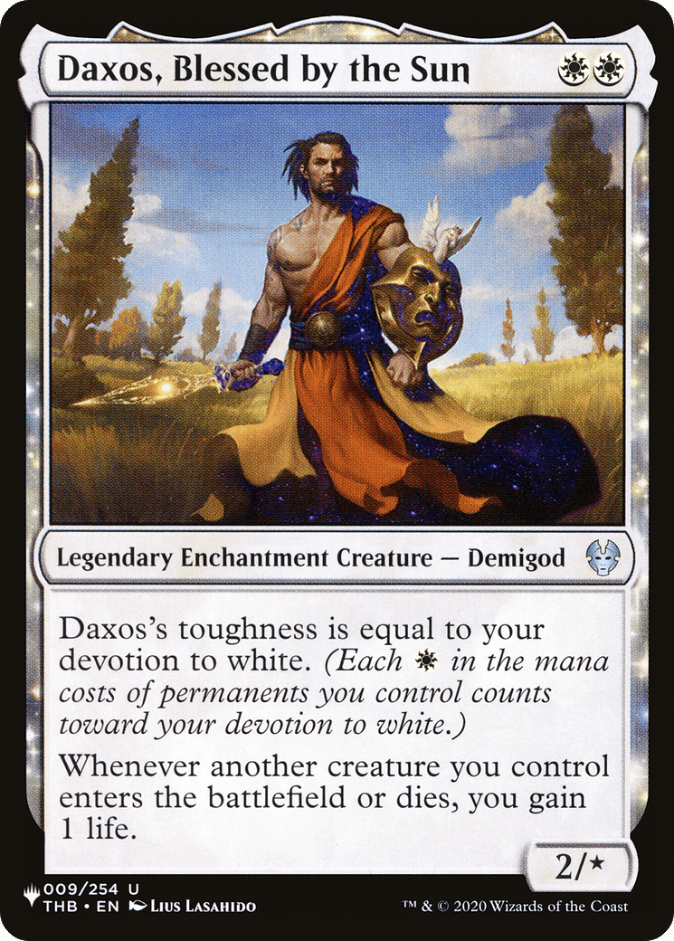 Daxos, Blessed by the Sun [The List] MTG Single Magic: The Gathering  | Multizone: Comics And Games