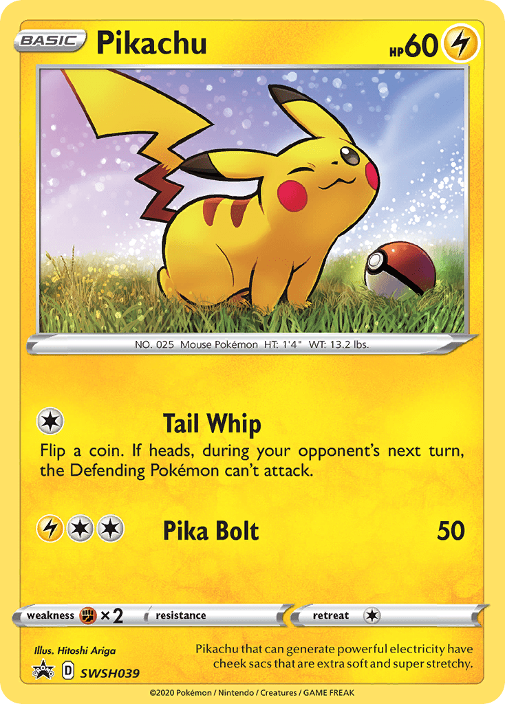 Pikachu (SWSH039) [Sword & Shield: Black Star Promos] Pokemon Single Pokémon  | Multizone: Comics And Games