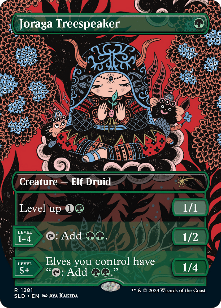 Joraga Treespeaker (Borderless) [Secret Lair Drop Series] MTG Single Magic: The Gathering  | Multizone: Comics And Games