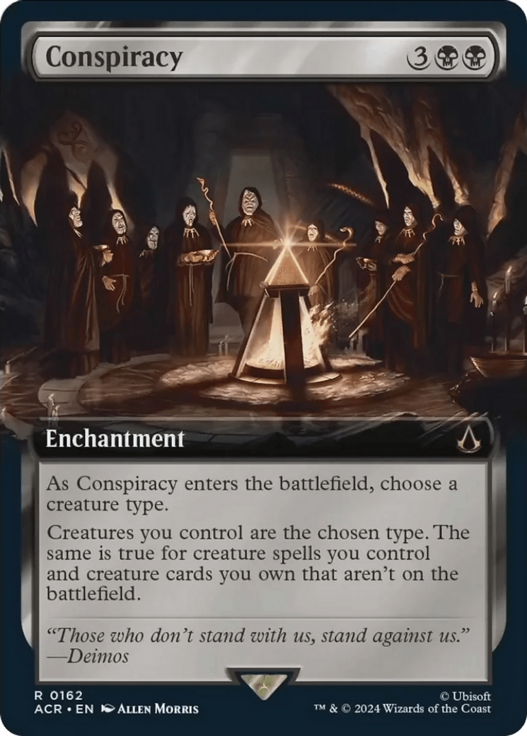 Conspiracy (Extended Art) [Assassin's Creed] MTG Single Magic: The Gathering  | Multizone: Comics And Games