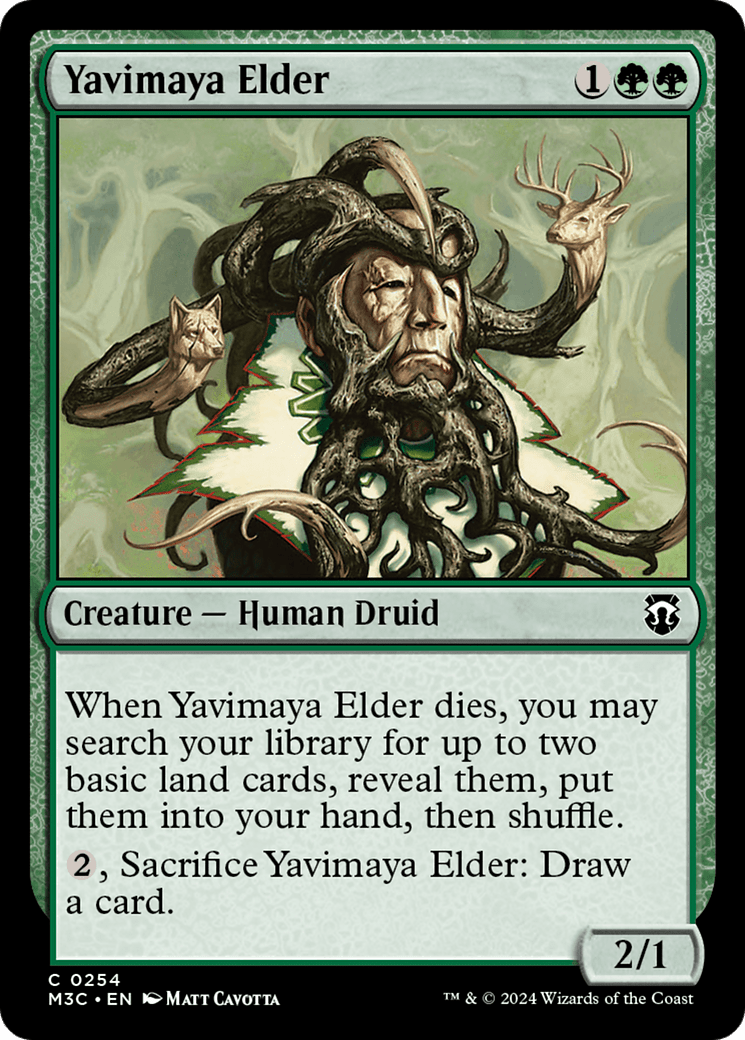 Yavimaya Elder [Modern Horizons 3 Commander] MTG Single Magic: The Gathering  | Multizone: Comics And Games