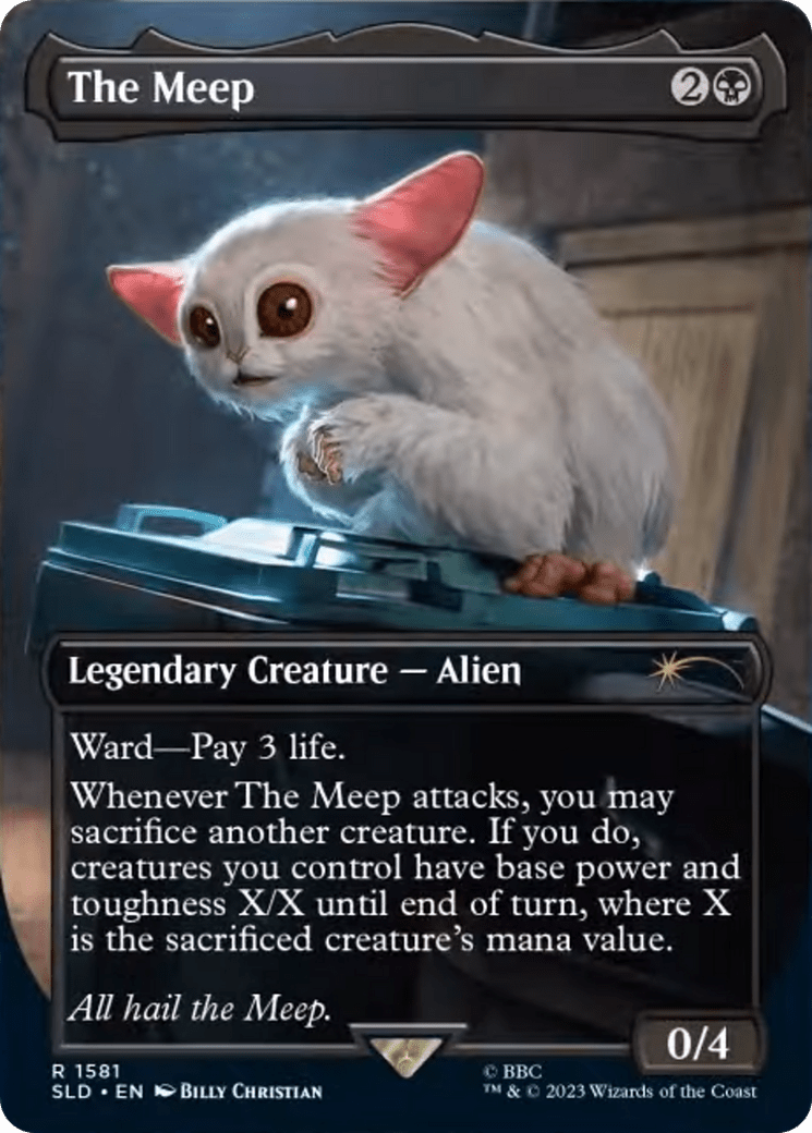 The Meep [Secret Lair Drop Series] MTG Single Magic: The Gathering  | Multizone: Comics And Games