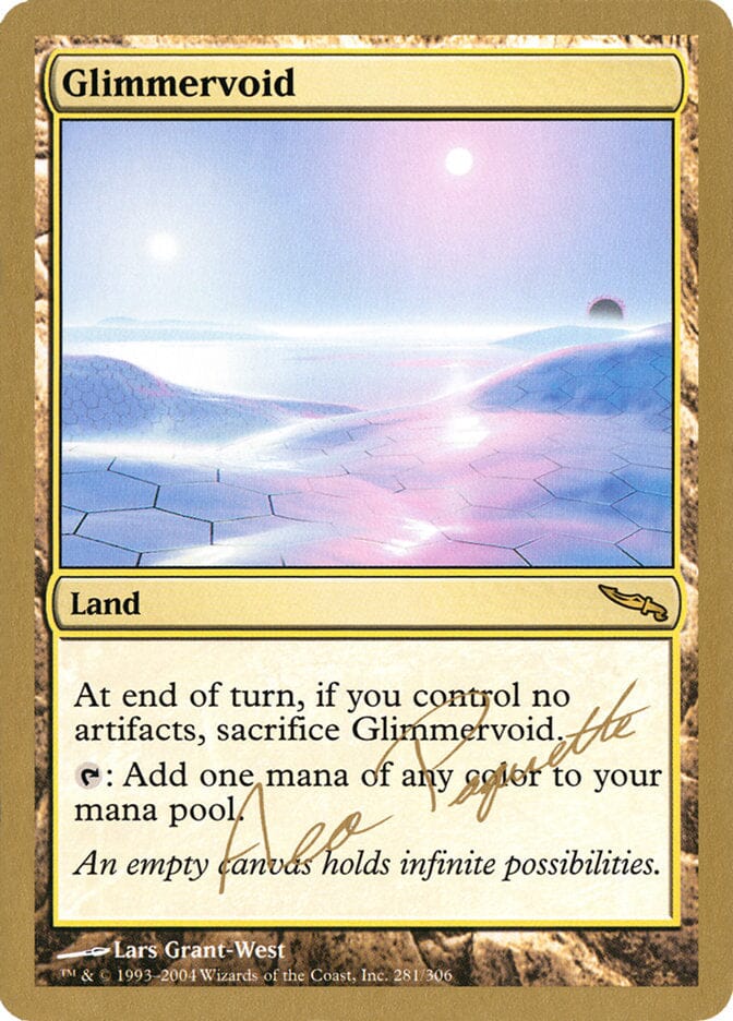 Glimmervoid (Aeo Paquette) [World Championship Decks 2004] MTG Single Magic: The Gathering  | Multizone: Comics And Games