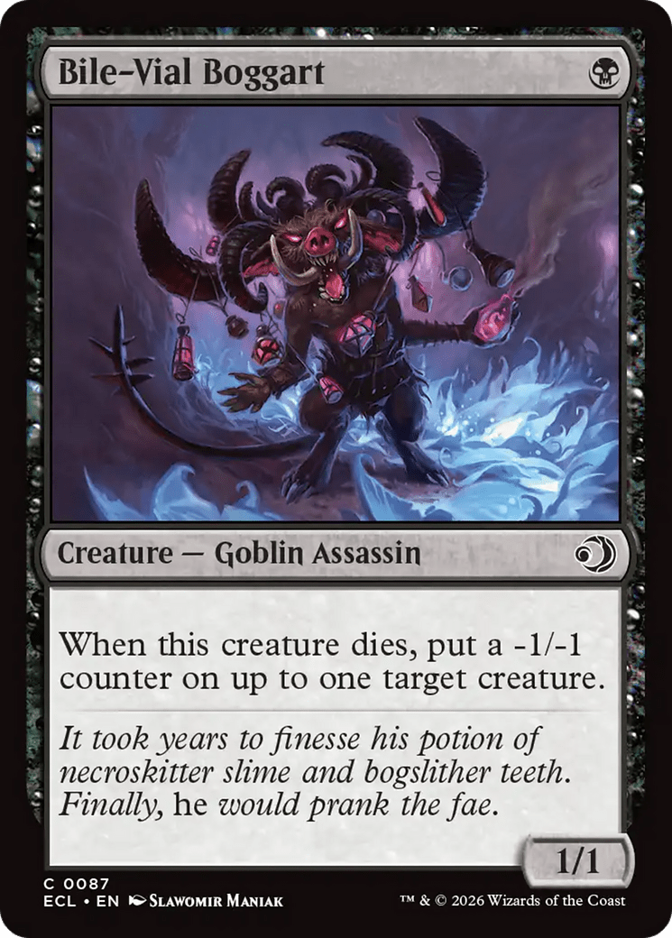 Bile-Vial Boggart [Lorwyn Eclipsed] MTG Single Magic: The Gathering  | Multizone: Comics And Games