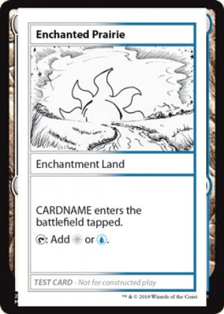Enchanted Prairie (2021 Edition) [Mystery Booster Playtest Cards] MTG Single Magic: The Gathering  | Multizone: Comics And Games