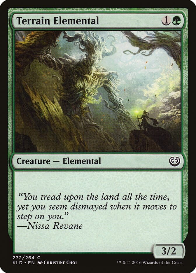 Terrain Elemental [Kaladesh] MTG Single Magic: The Gathering  | Multizone: Comics And Games