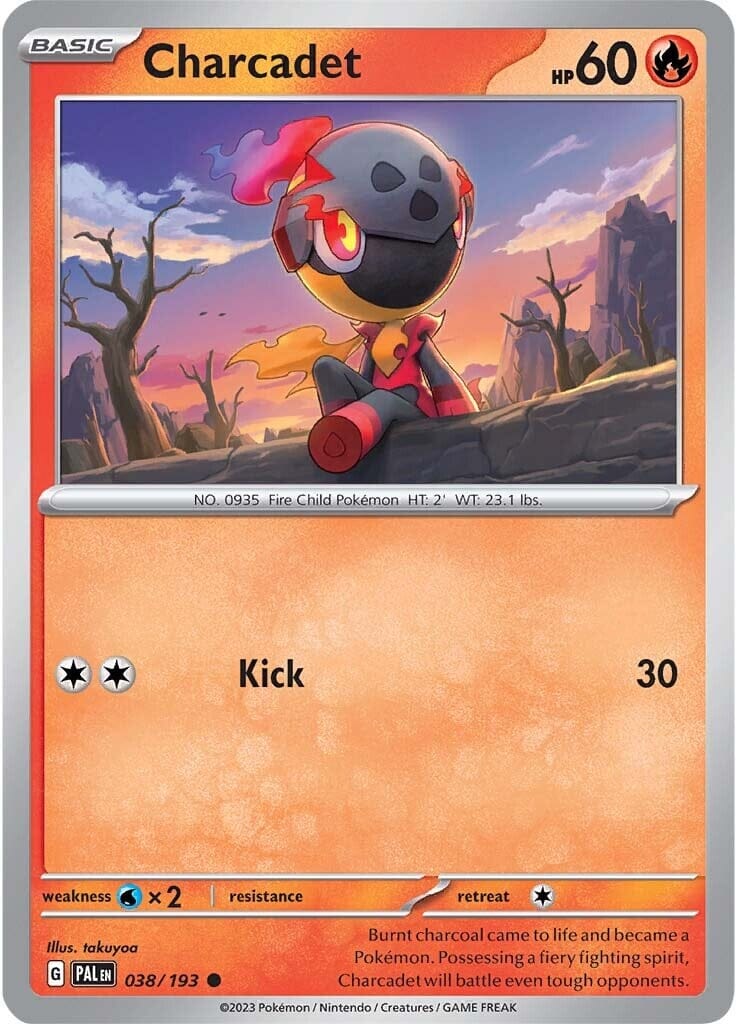 Charcadet (038/193) [Scarlet & Violet: Paldea Evolved] Pokemon Single Pokémon  | Multizone: Comics And Games
