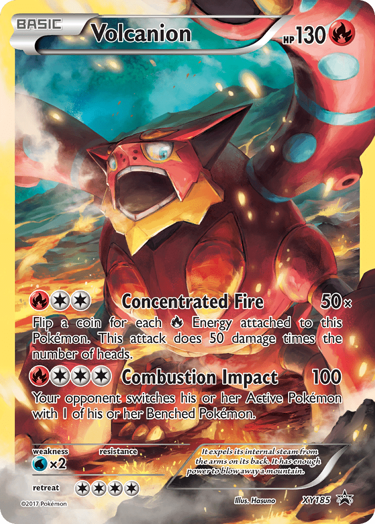 Volcanion (XY185) [XY: Black Star Promos] Pokemon Single Pokémon  | Multizone: Comics And Games