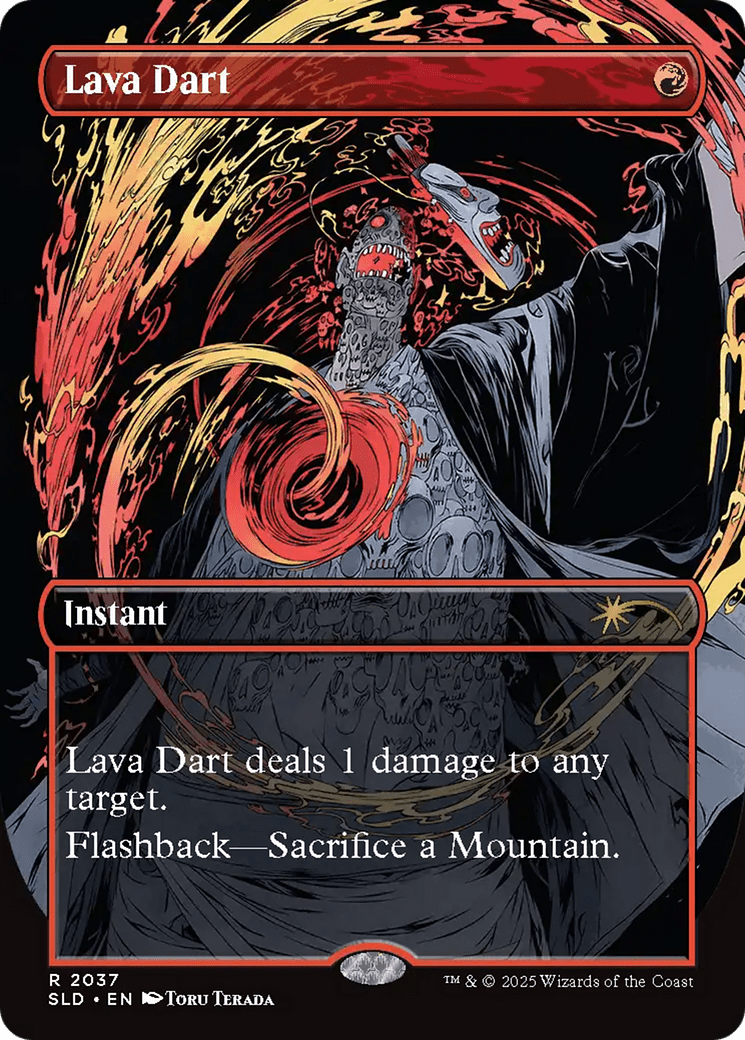 Lava Dart (Rainbow Foil) [Secret Lair Drop Series] MTG Single Magic: The Gathering  | Multizone: Comics And Games