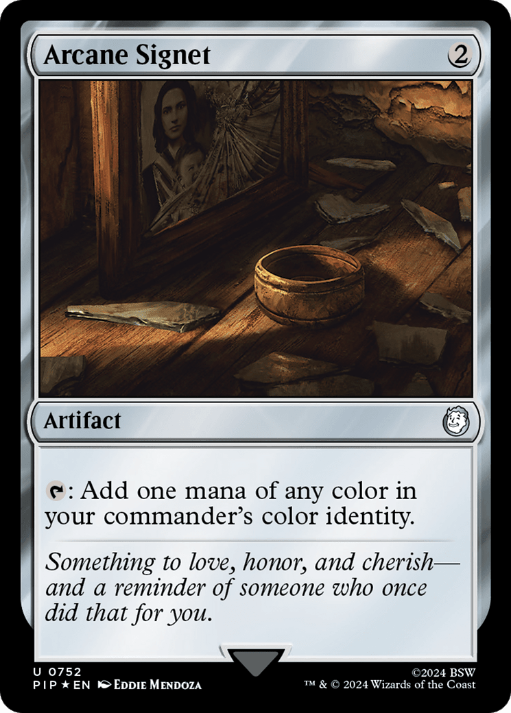 Arcane Signet (Surge Foil) [Fallout] MTG Single Magic: The Gathering  | Multizone: Comics And Games