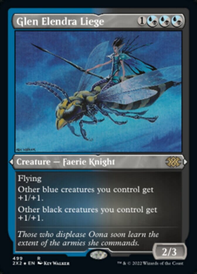 Glen Elendra Liege (Foil Etched) [Double Masters 2022] MTG Single Magic: The Gathering  | Multizone: Comics And Games