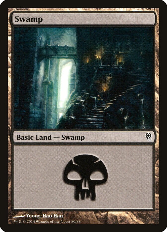 Swamp (80) [Duel Decks: Jace vs. Vraska] MTG Single Magic: The Gathering  | Multizone: Comics And Games