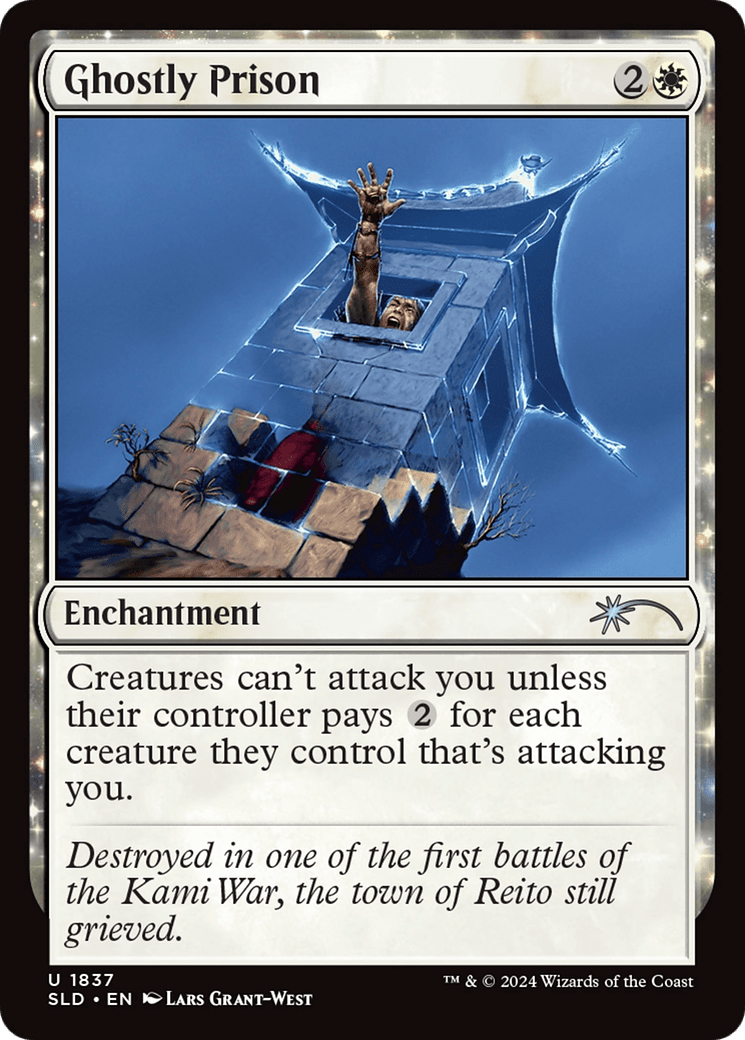 Ghostly Prison [Secret Lair Drop Series] MTG Single Magic: The Gathering  | Multizone: Comics And Games