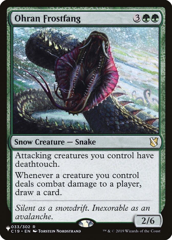 Ohran Frostfang [The List] MTG Single Magic: The Gathering  | Multizone: Comics And Games