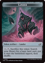 Robot // Lander (0006) Double-Sided Token [Edge of Eternities Tokens] MTG Single Magic: The Gathering  | Multizone: Comics And Games