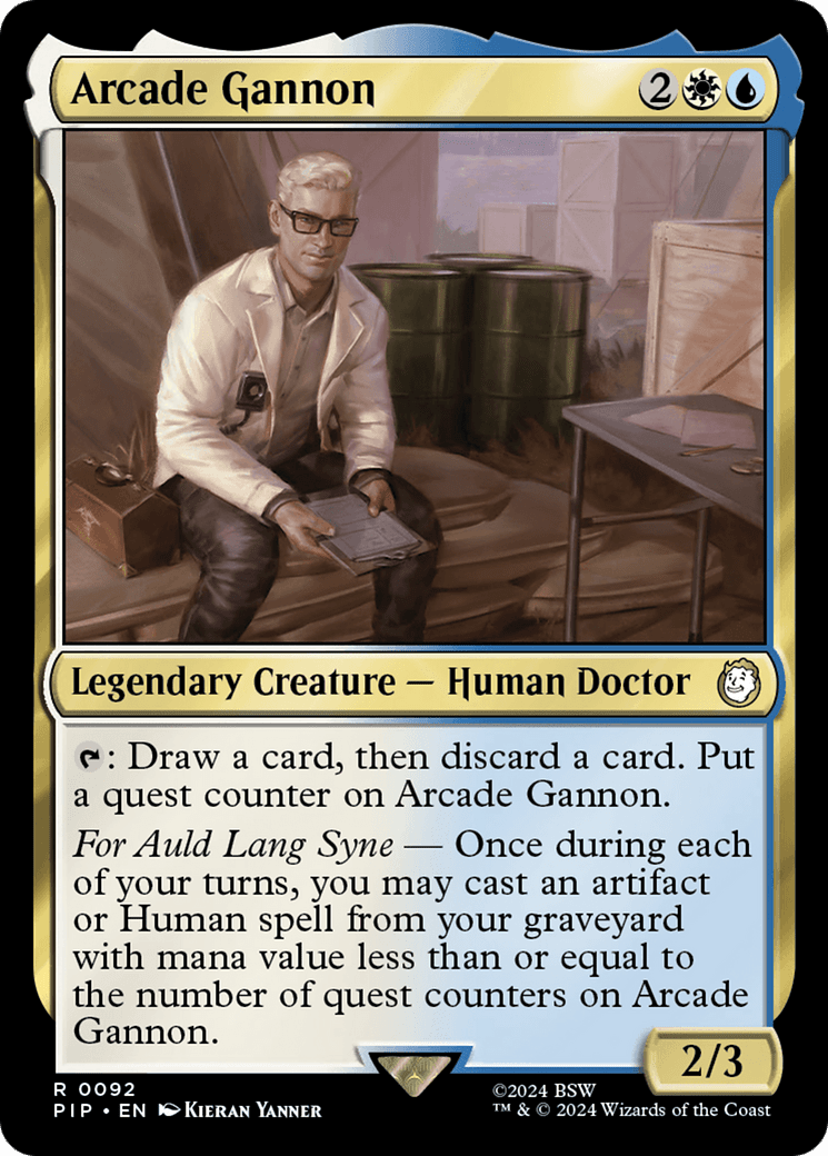 Arcade Gannon [Fallout] MTG Single Magic: The Gathering  | Multizone: Comics And Games