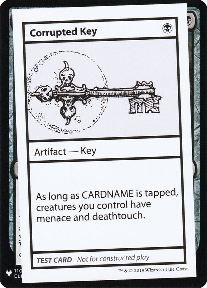 Corrupted Key [Mystery Booster Playtest Cards] MTG Single Magic: The Gathering  | Multizone: Comics And Games