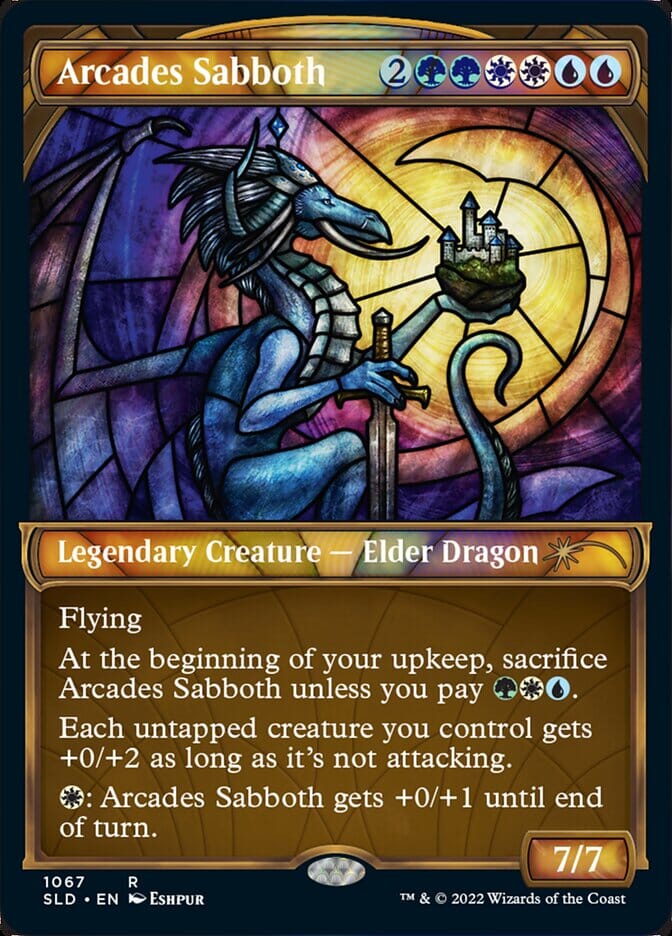 Arcades Sabboth (Showcase Textured) [Secret Lair Drop Series] MTG Single Magic: The Gathering  | Multizone: Comics And Games