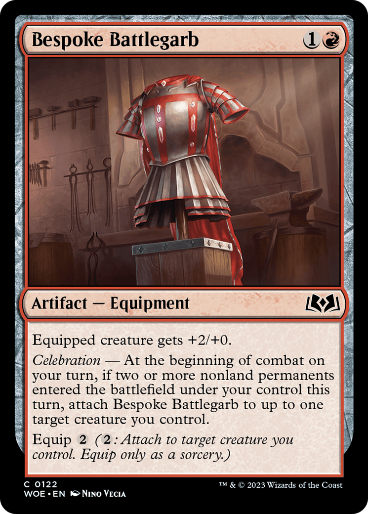 Bespoke Battlegarb [Wilds of Eldraine] MTG Single Magic: The Gathering  | Multizone: Comics And Games