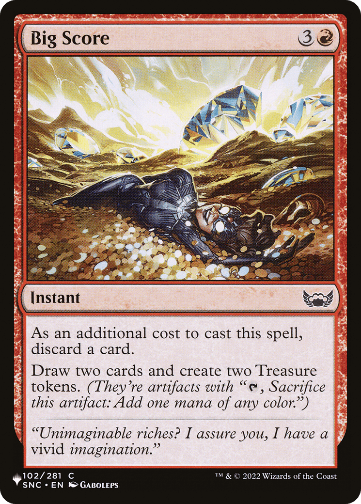Big Score [The List] MTG Single Magic: The Gathering  | Multizone: Comics And Games