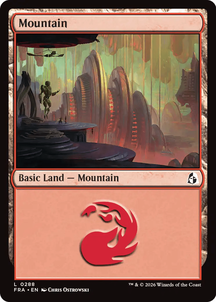 Mountain (0288) [Reality Fracture] MTG Single Magic: The Gathering  | Multizone: Comics And Games