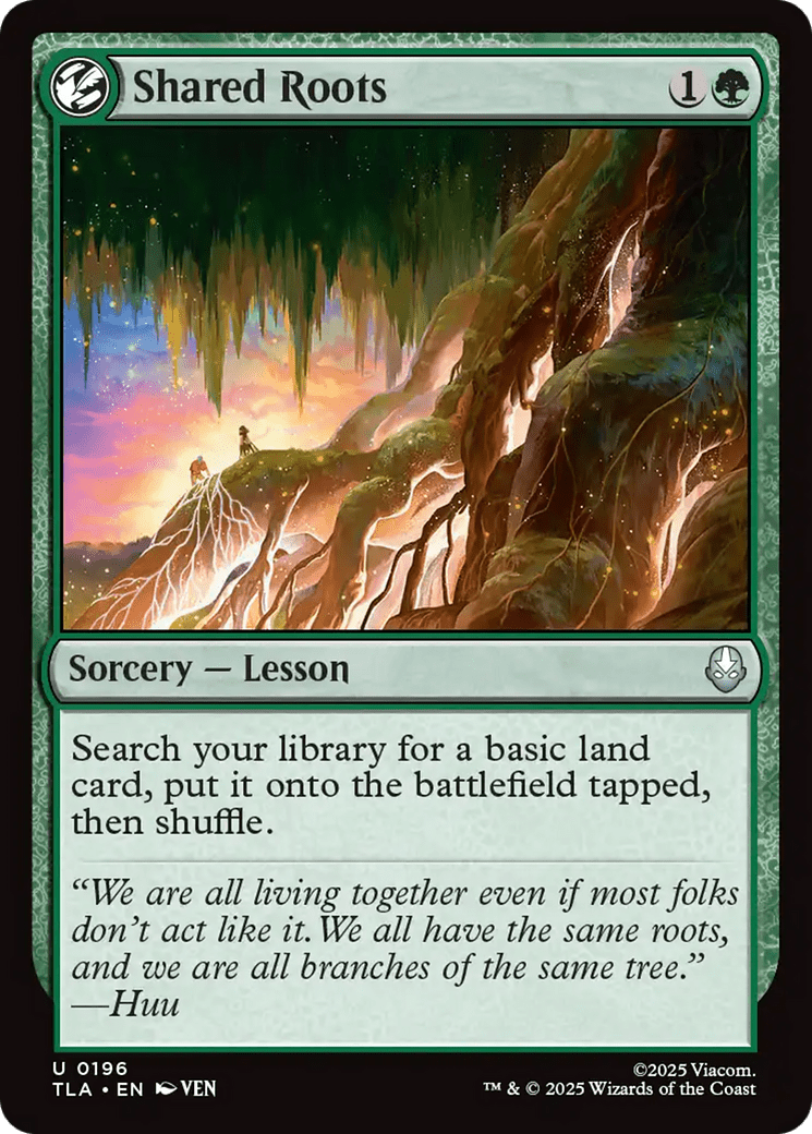 Shared Roots [Avatar: The Last Airbender] MTG Single Magic: The Gathering  | Multizone: Comics And Games