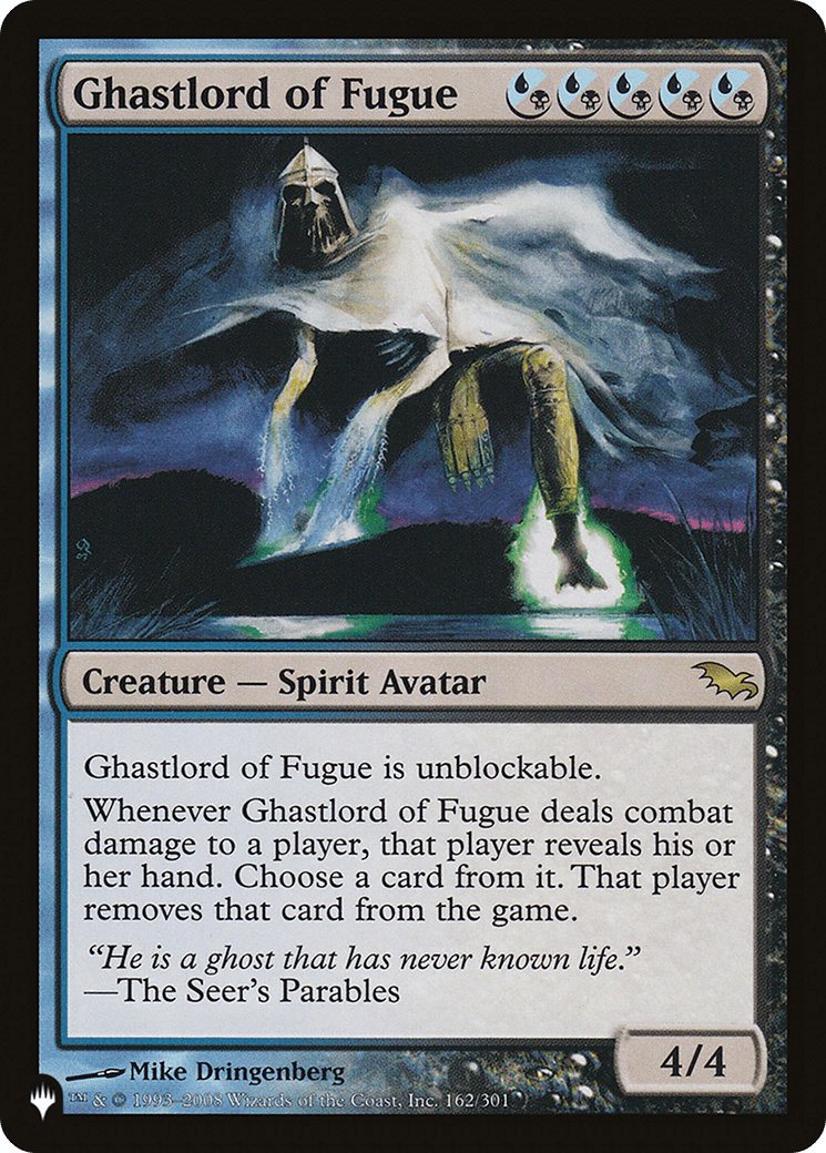 Ghastlord of Fugue [The List] MTG Single Magic: The Gathering  | Multizone: Comics And Games