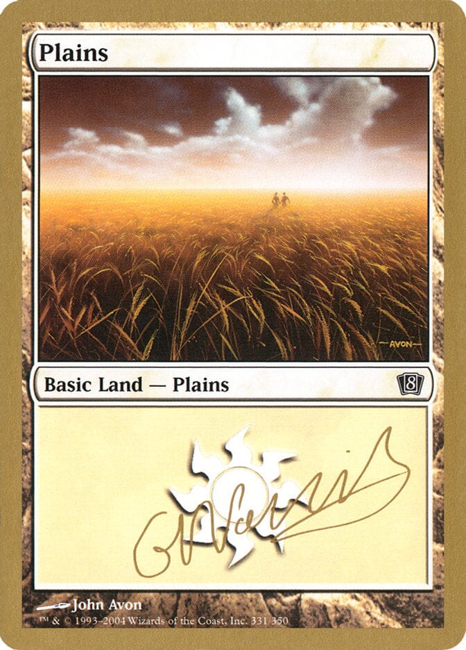 Plains (gn331) (Gabriel Nassif) [World Championship Decks 2004] MTG Single Magic: The Gathering  | Multizone: Comics And Games