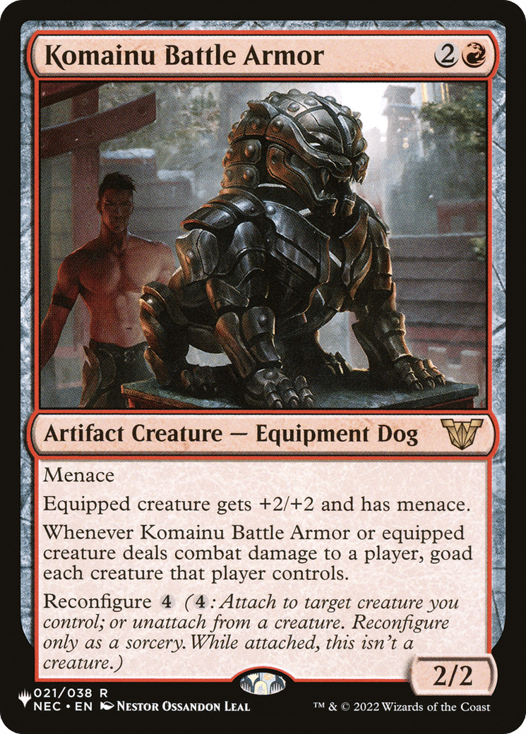 Komainu Battle Armor [The List] MTG Single Magic: The Gathering  | Multizone: Comics And Games