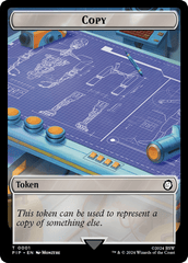 Copy // Human Soldier Double-Sided Token [Fallout Tokens] MTG Single Magic: The Gathering  | Multizone: Comics And Games