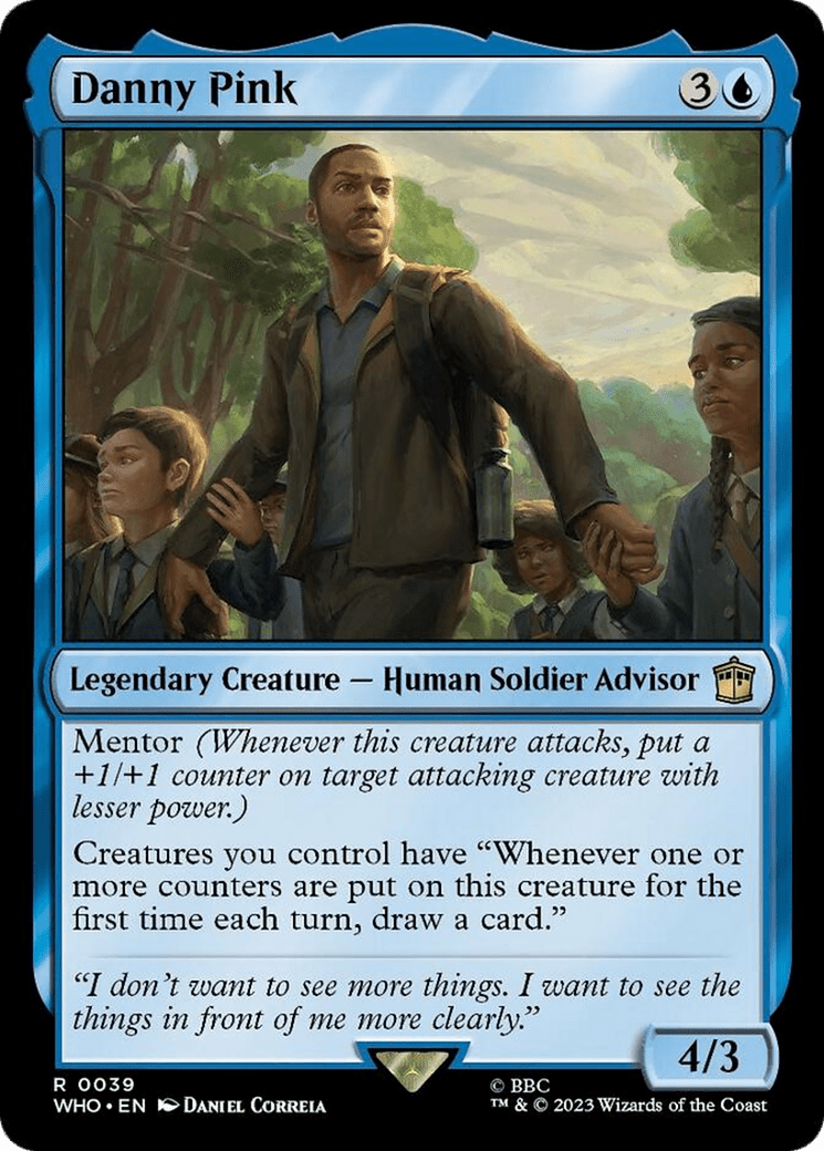 Danny Pink [Doctor Who] MTG Single Magic: The Gathering  | Multizone: Comics And Games