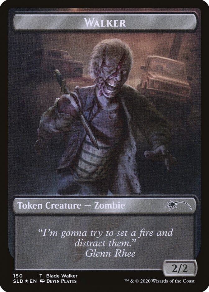 Walker (150 //151) Double-Sided Token [Secret Lair Drop Series] MTG Single Magic: The Gathering  | Multizone: Comics And Games