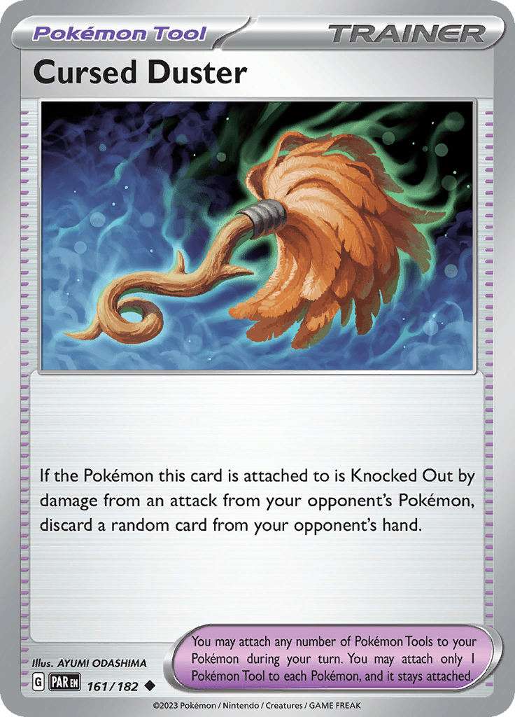 Cursed Duster (161/182) [Scarlet & Violet: Paradox Rift] Pokemon Single Pokémon  | Multizone: Comics And Games