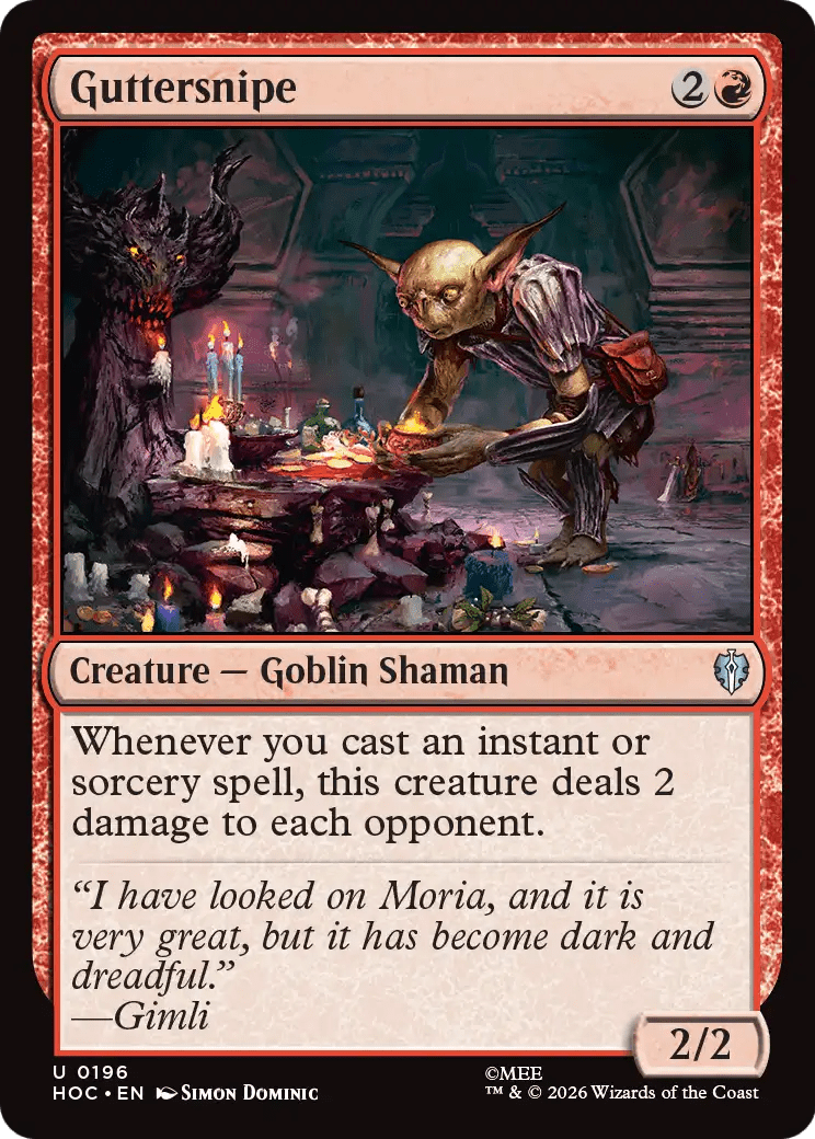Guttersnipe [The Hobbit: Eternal-Legal] MTG Single Magic: The Gathering  | Multizone: Comics And Games
