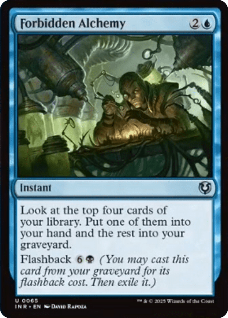 Forbidden Alchemy [Innistrad Remastered] MTG Single Magic: The Gathering  | Multizone: Comics And Games