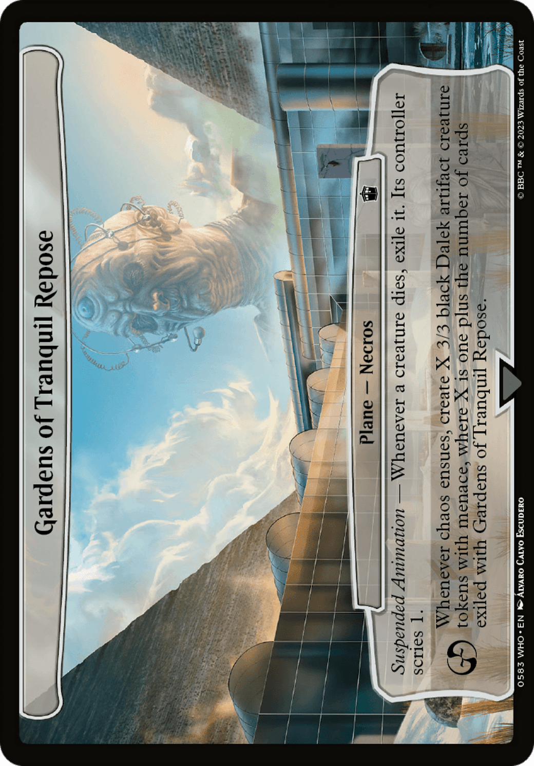 Gardens of Tranquil Repose [Doctor Who] MTG Single Magic: The Gathering  | Multizone: Comics And Games