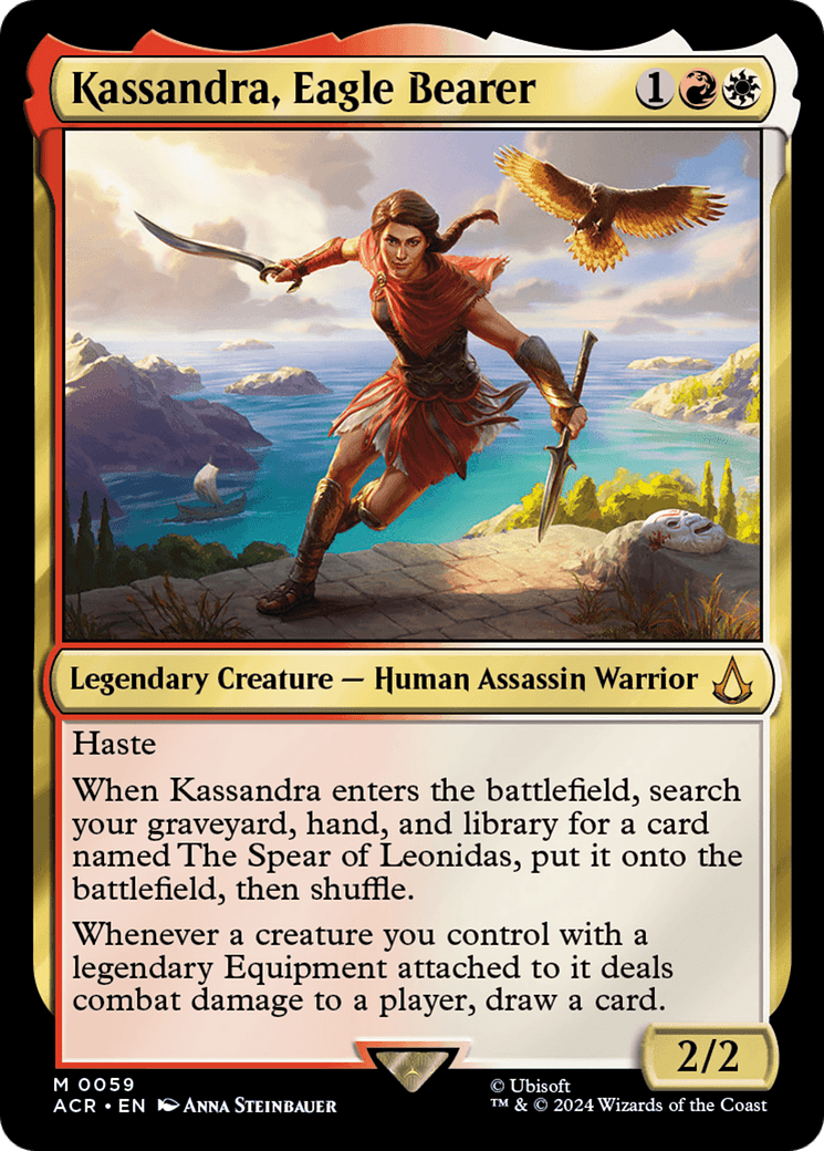 Kassandra, Eagle Bearer [Assassin's Creed] MTG Single Magic: The Gathering  | Multizone: Comics And Games