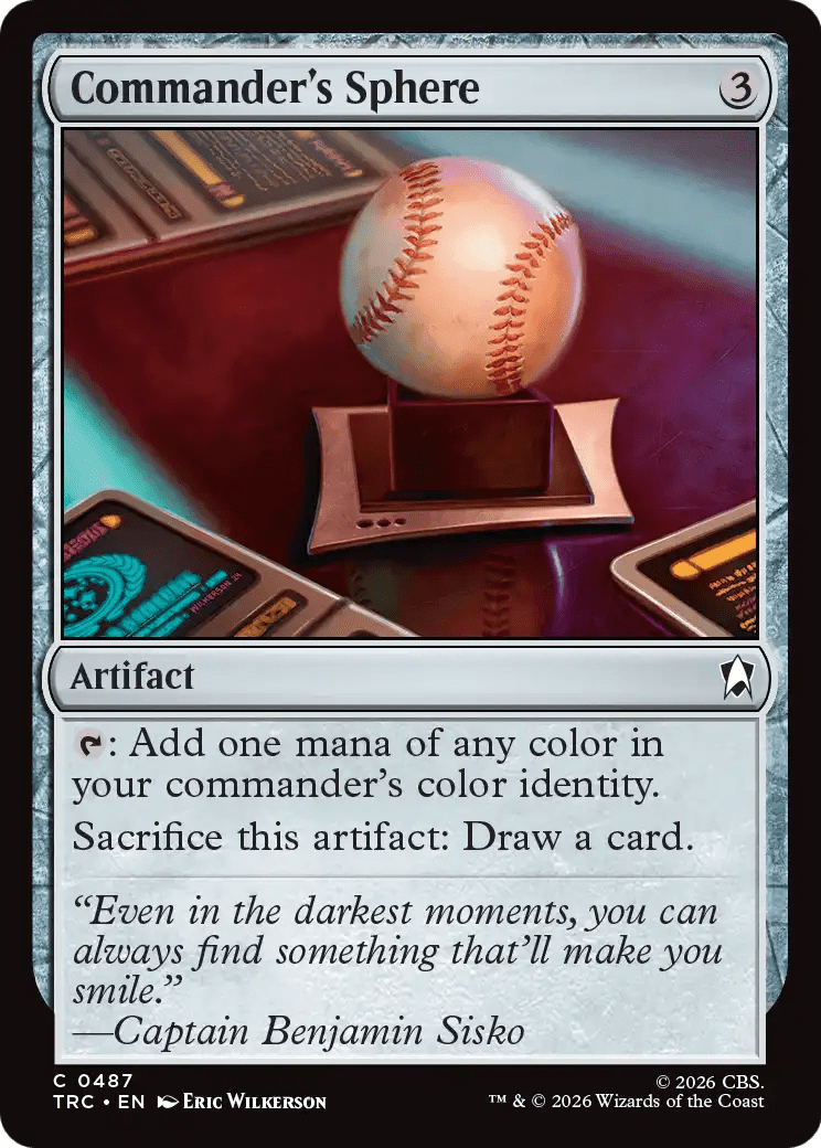 Commander's Sphere [Star Trek Commander] MTG Single Magic: The Gathering  | Multizone: Comics And Games