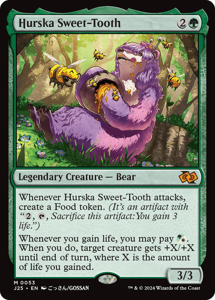 Hurska Sweet-Tooth (Anime) [Foundations Jumpstart] MTG Single Magic: The Gathering  | Multizone: Comics And Games