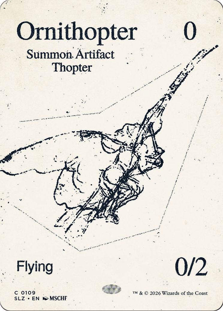 Ornithopter (0109) [Secret Lair x MSCHF: The Zeta Set] | Multizone: Comics And Games