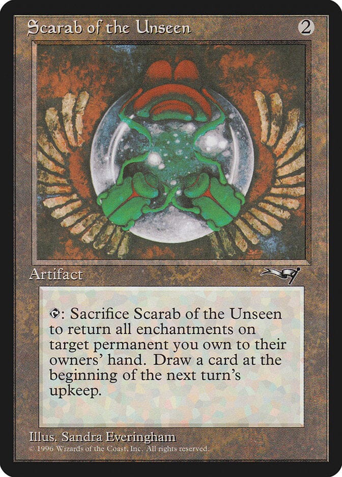 Scarab of the Unseen [Alliances] MTG Single Magic: The Gathering  | Multizone: Comics And Games