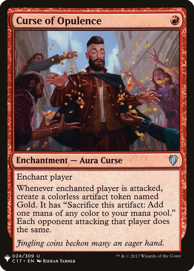 Curse of Opulence [Mystery Booster] MTG Single Magic: The Gathering  | Multizone: Comics And Games